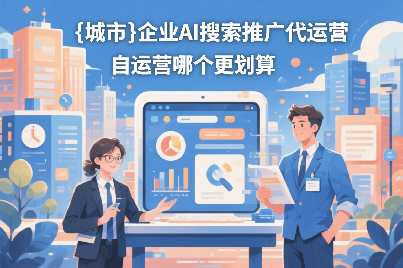 阿克苏企业AI搜索推广代运营和自运营哪个更划算