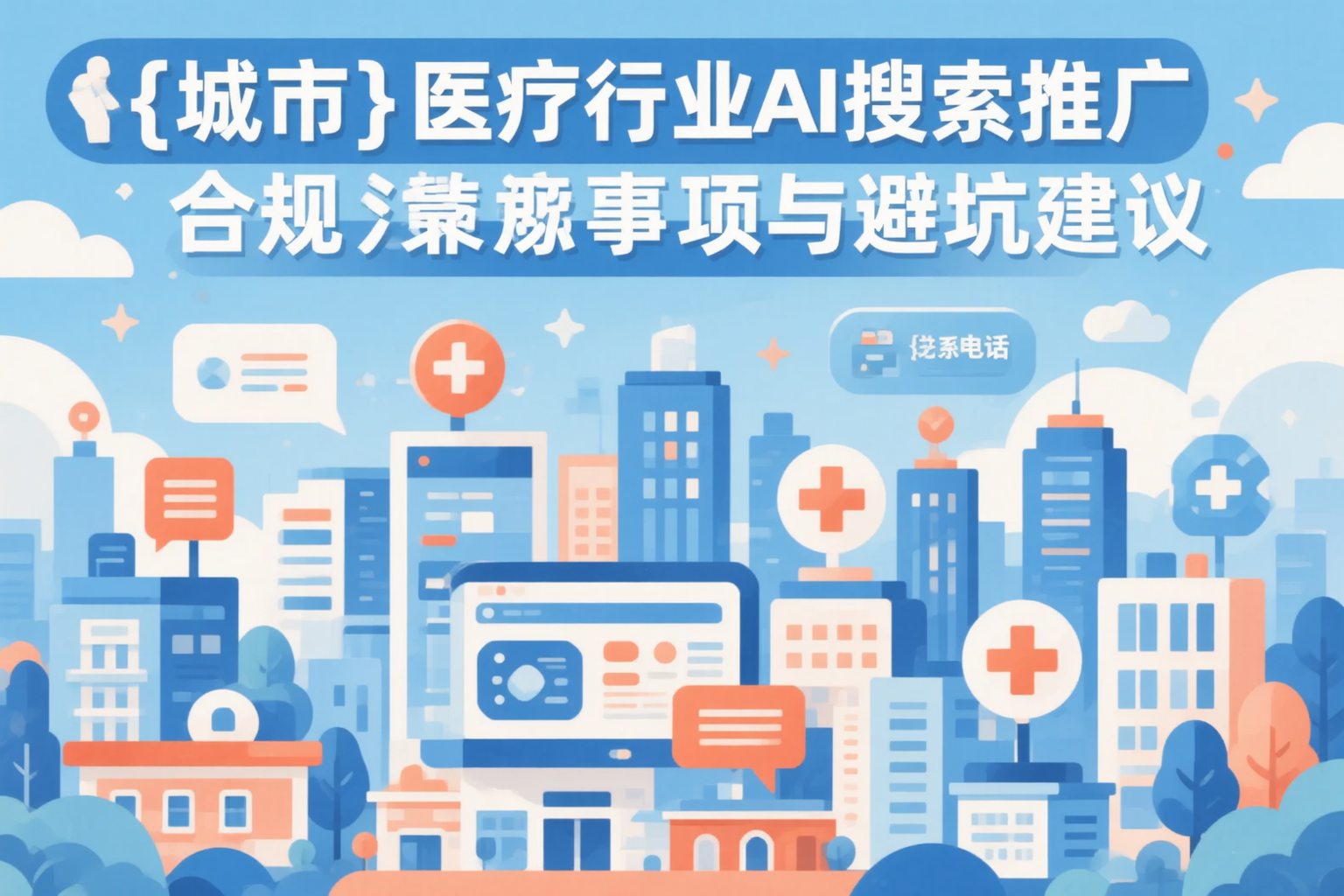 阿克苏医疗行业AI搜索推广合规注意事项与避坑建议