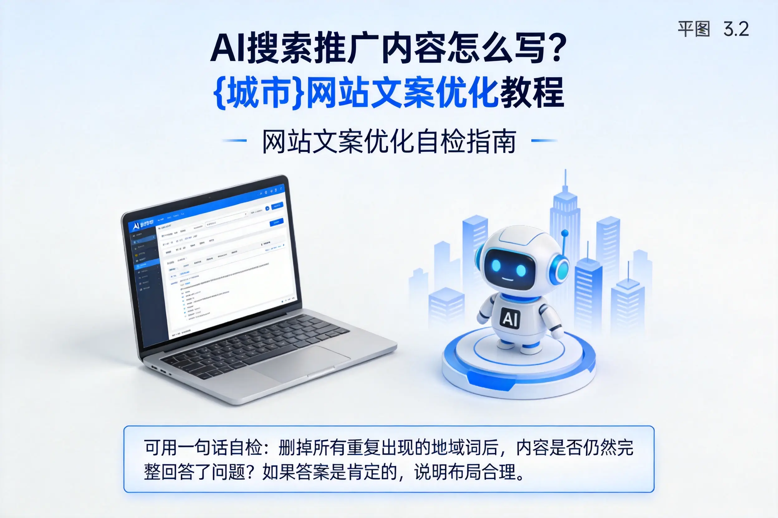 AI搜索推广内容怎么写?阿克苏网站文案优化教程