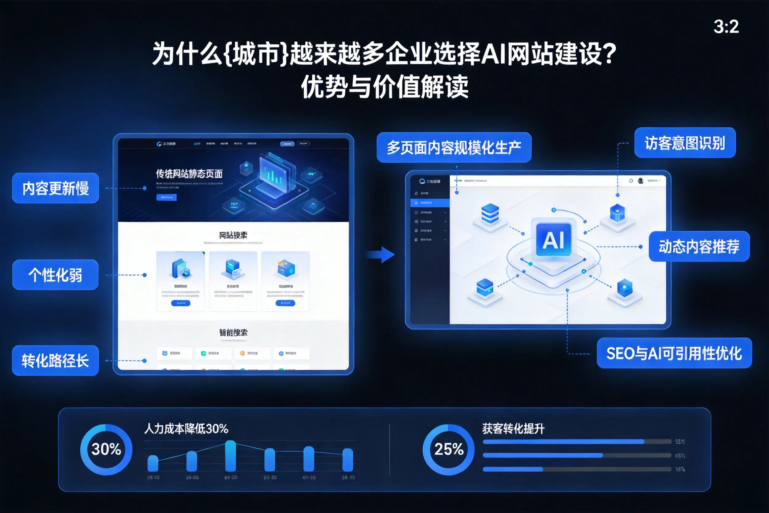 为什么阿克苏越来越多企业选择AI网站建设?优势与价值解读
