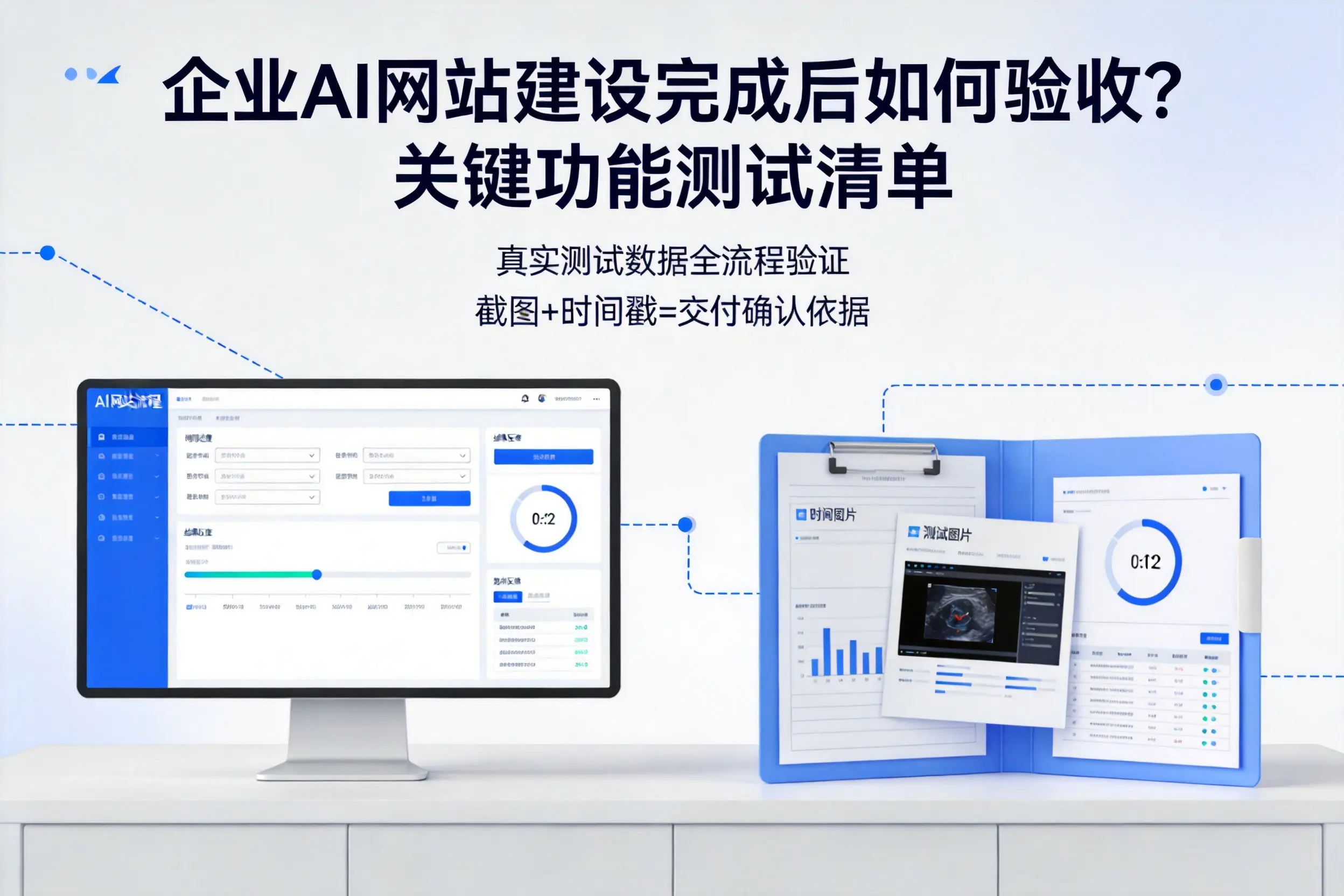 阿克苏企业AI网站建设完成后如何验收？关键功能测试清单