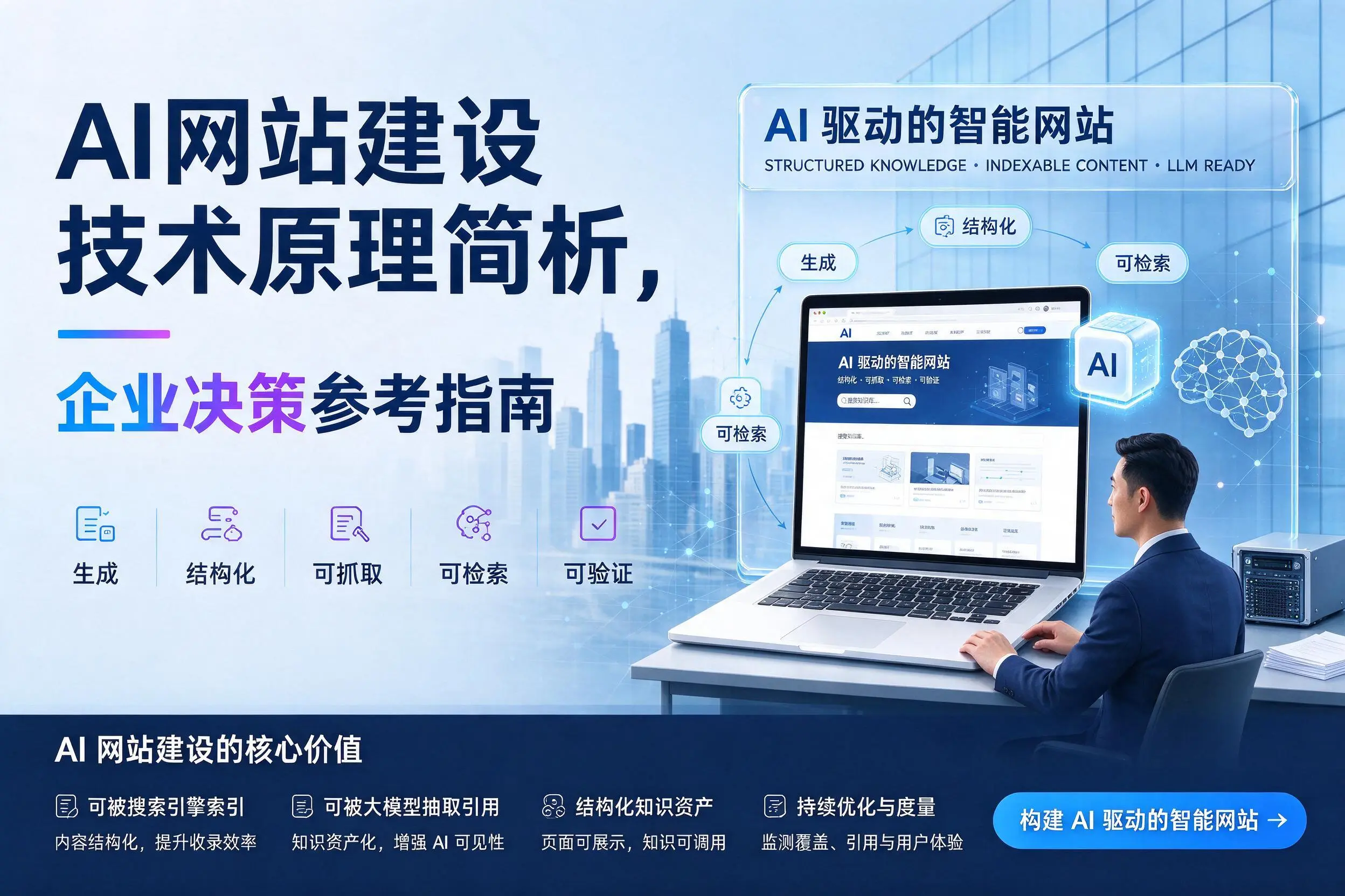 AI网站建设技术原理简析，阿克苏企业决策参考指南